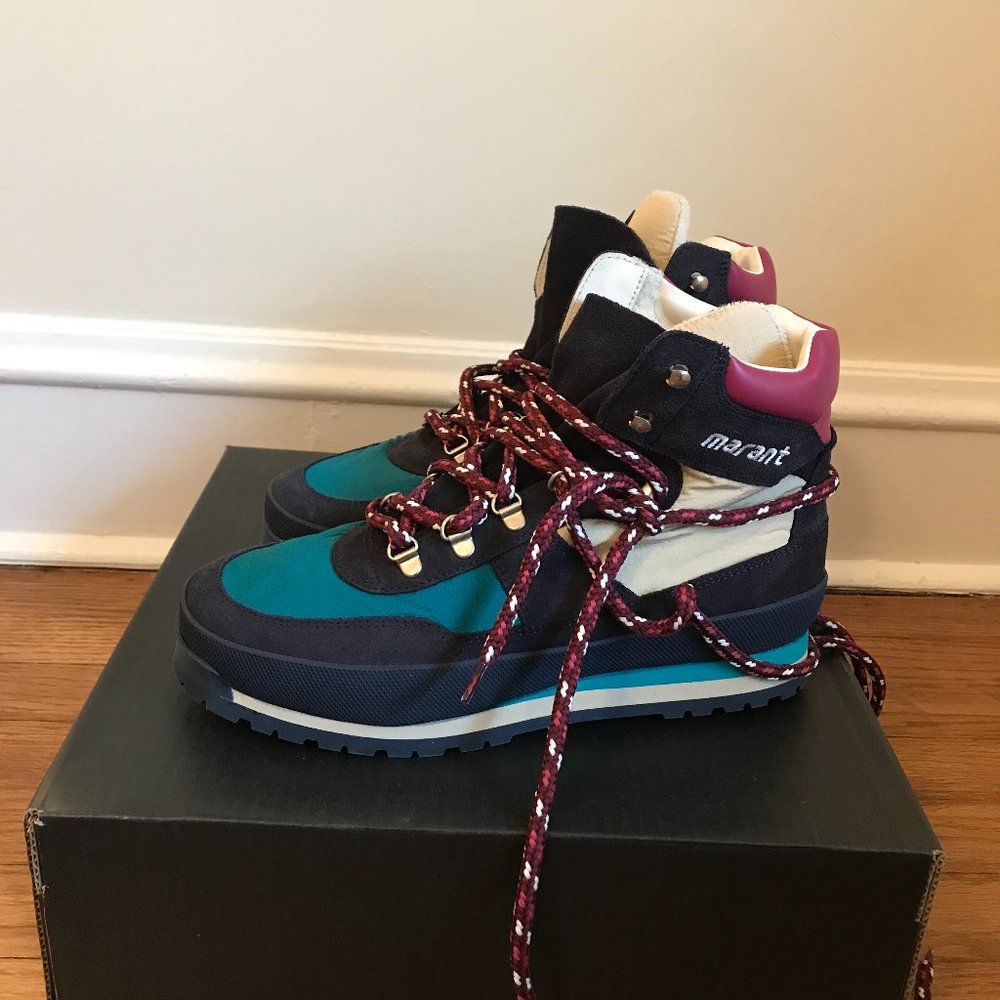NEW ISABEL MARANT Bannry hiking boots sz EU 41/ US 10